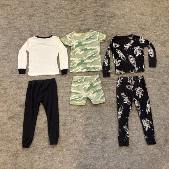 Pajamas - Toddler Pajamas - Set of 3 - Long & Short - Size 5T - Carter's - Picture 2 of 8